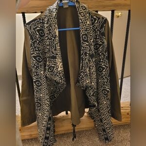 Fall army green coat